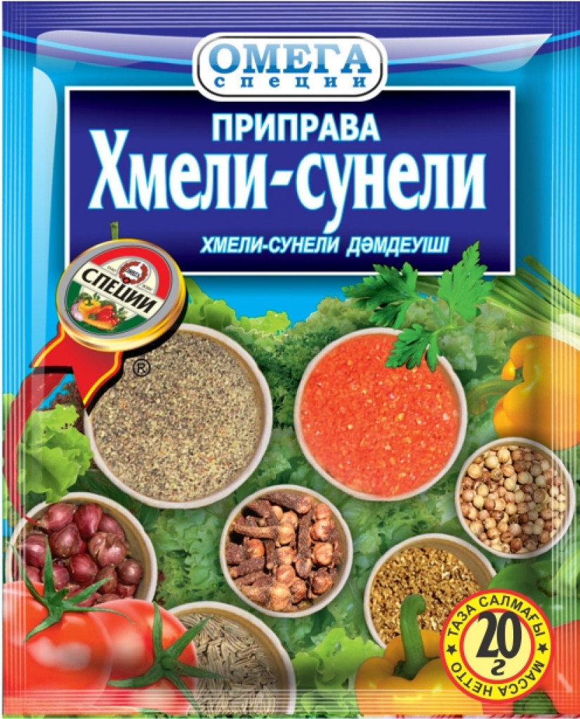 Продуктовый Интернет-магазин MAGNIT.TJ — Приправа Хмели-сунели «Омега  Специи» 20 гр.