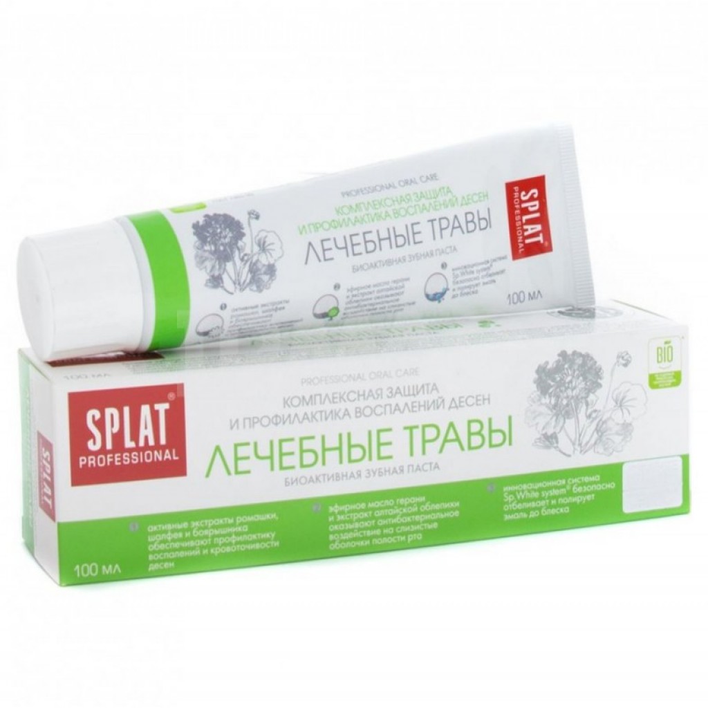 Продуктовый Интернет-магазин MAGNIT.TJ — Зубная паста SPLAT - Лечебные ...