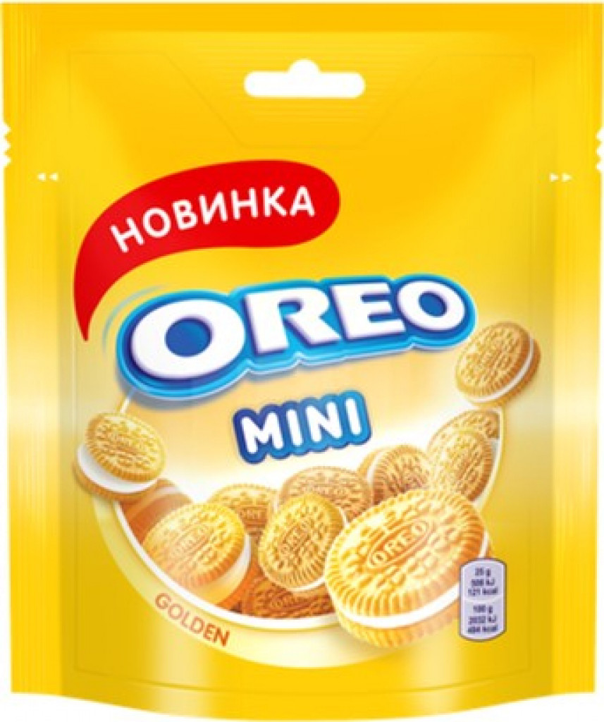 Продуктовый Интернет-магазин MAGNIT.TJ — Печенье Oreo мини с начинкой с  ванильным вкусом 100 г