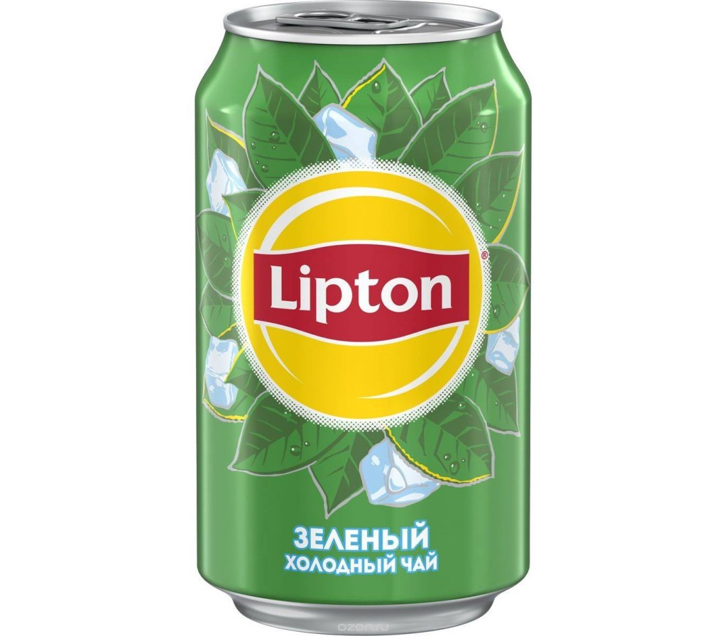 Продуктовый Интернет-магазин MAGNIT.TJ — Чай Lipton зеленый ж.б 0.33л